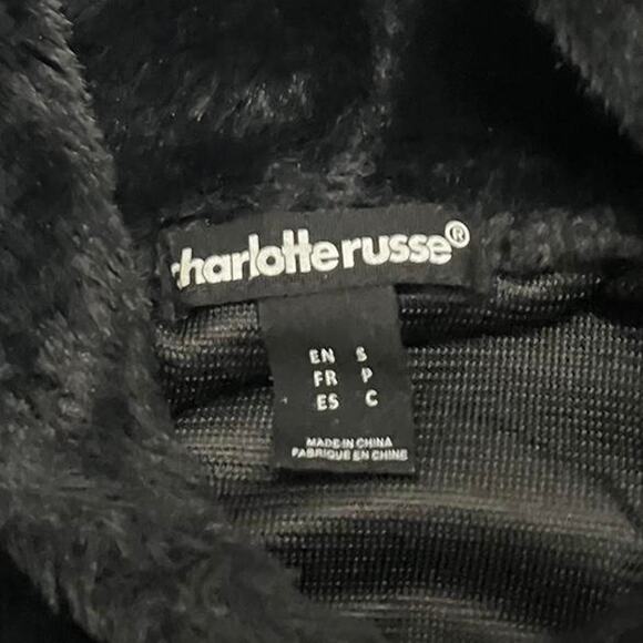 Charlotte russe fluffy hoodie - Picture 5 of 8